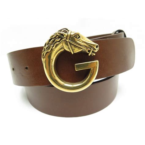 gucci ceinture tete de cheval|Gucci .